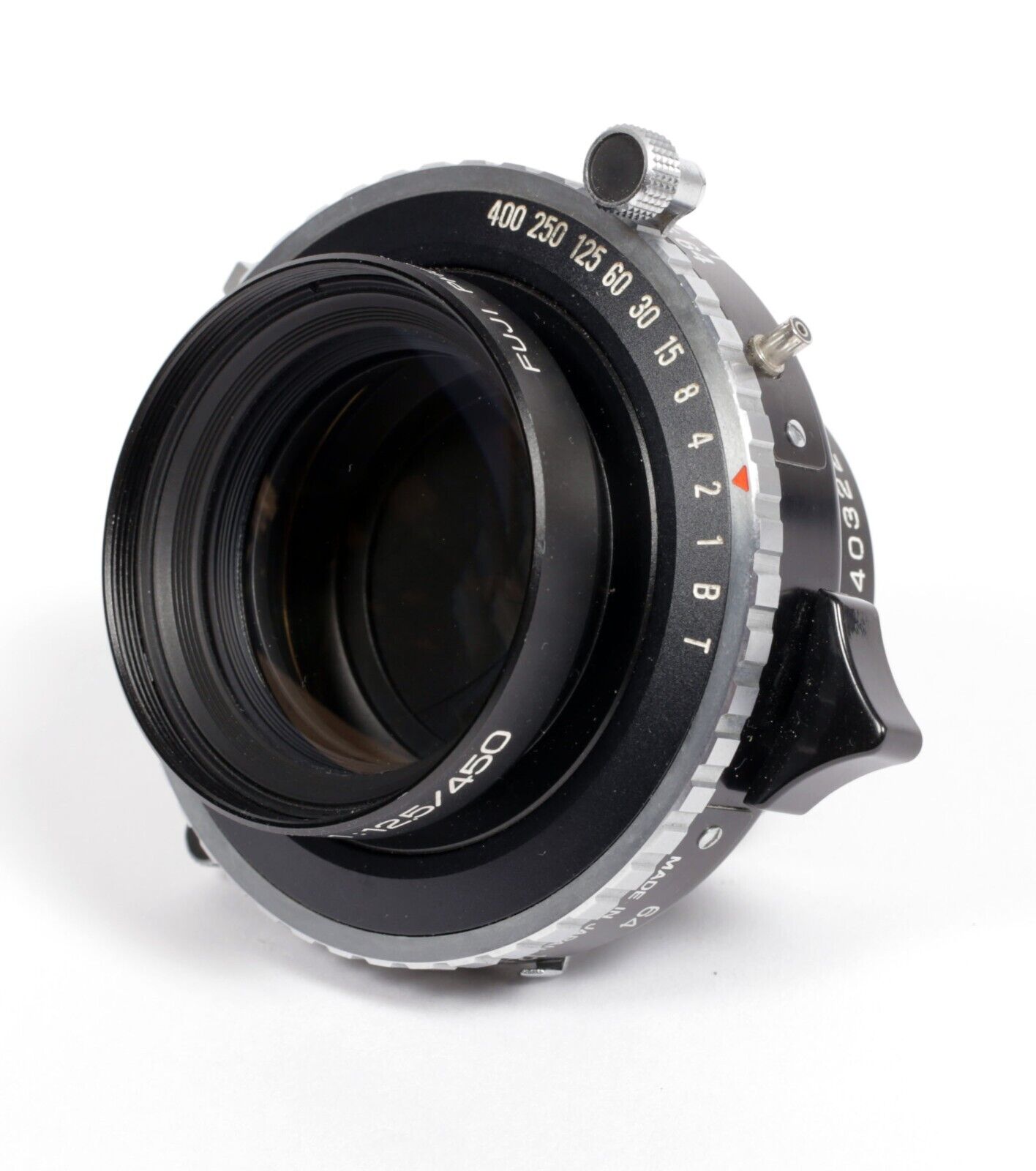 Fuji Fujinon C 450mm F12.5 lens in Copal #1 shutter #322 | CatLABS